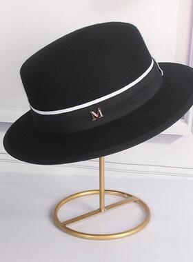 衣帽间装饰品摆件 样板房衣柜衣帽间陈列 男士女士装饰礼帽