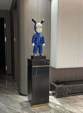 采购产品石板装饰品，入口桌，大理石底座，现代简单的客厅花架，