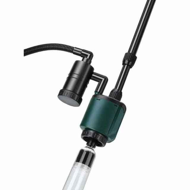 Fish tank water changer household electric pump sand washing and stool suction filter long handle cleaning without blind spots sewage suction tool