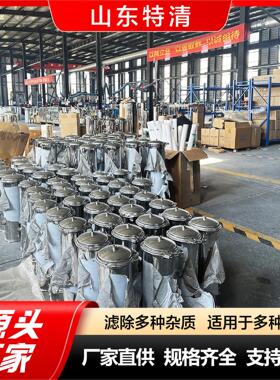 卡箍式精密过滤器不锈钢大流量精密过滤器设备卡箍式精密过滤器