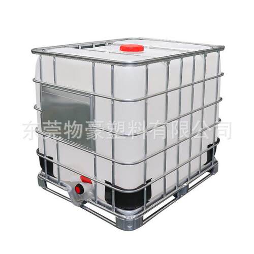 加厚1000升塑料吨桶全新500L化工原料运输桶耐酸碱方形铁架1吨桶 - 图3