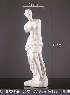 正品大卫雕像摆件树素描脂石饰膏像软客厅电视柜家居装品画 装画