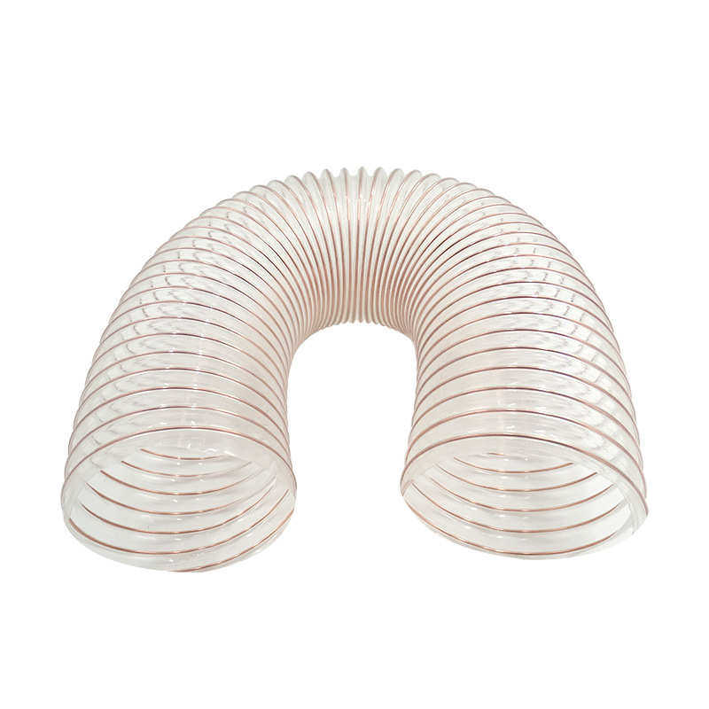 10米pu聚氨酯风管钢丝吸尘管软管工业吸尘器木屑雕刻机伸缩管透明,淘宝优惠券,粉丝福利购,淘宝优惠卷