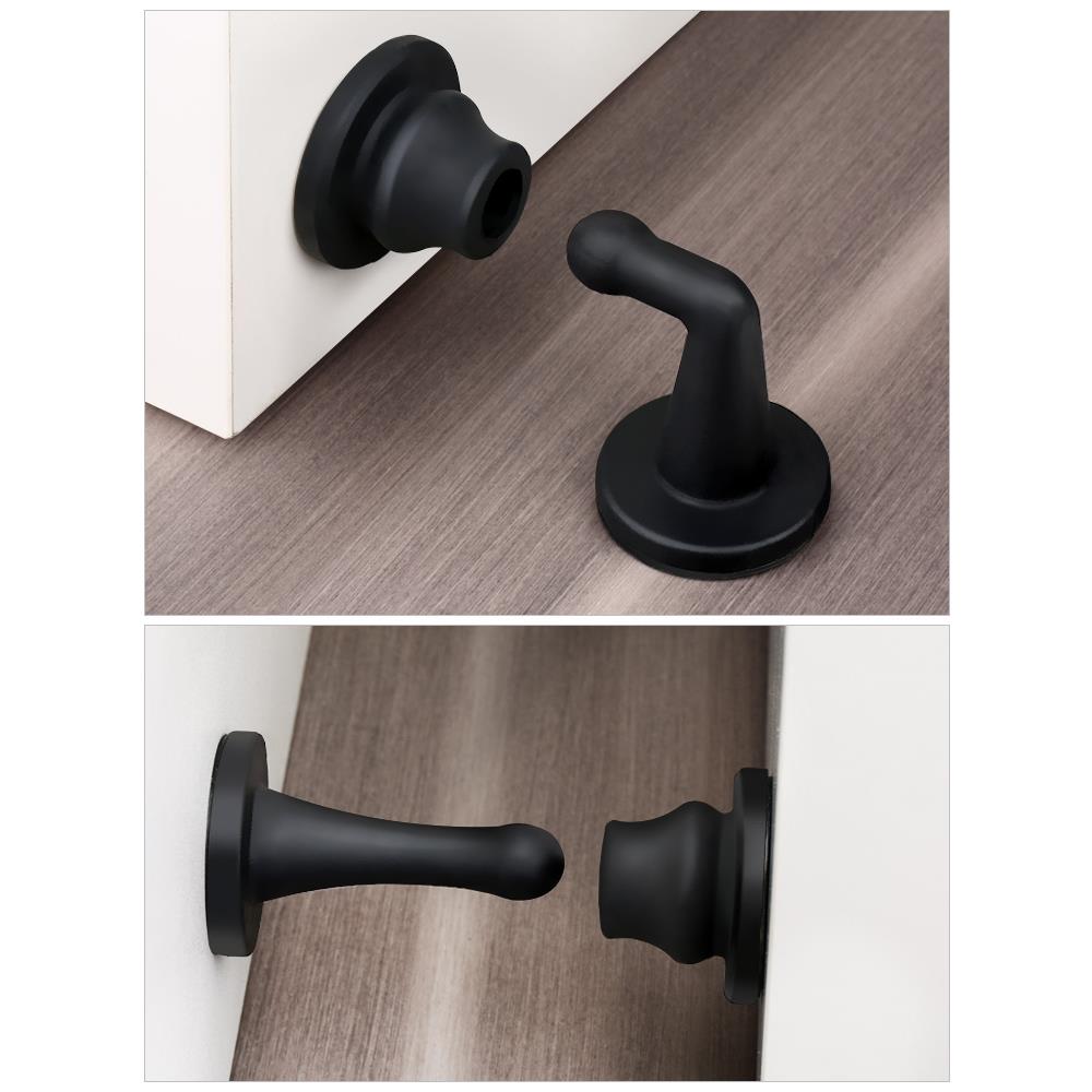 门吸免打孔门挡器硅胶地吸防撞静音卫生间家用房门防撞吸门抵门器 - 图0