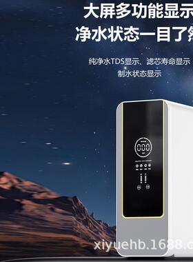 大流量ro反渗透净水机通用滤芯家用净水器厨下式厂家600G1000大屏