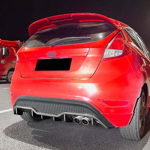 适用福特嘉年华Fiesta MK7/7.5 2012-17后唇尾唇扰流板外饰改装配 - 图1