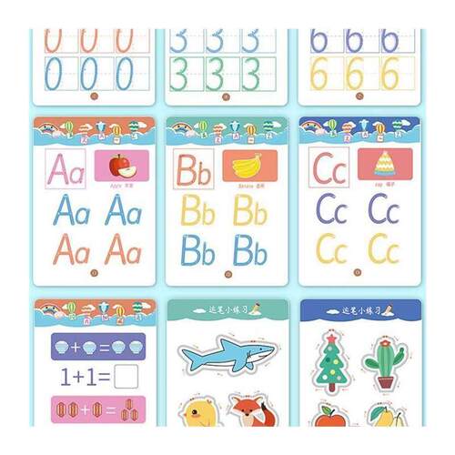 Children Montessori Toys Educational Math toys Drawing Table - 图3