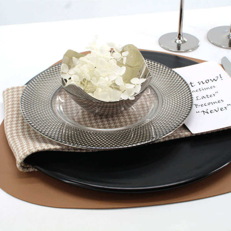 现代轻奢样板房软装饰品摆件餐厅餐桌套装餐具西餐盘创意餐具摆台,淘宝优惠券,粉丝福利购,淘宝优惠卷