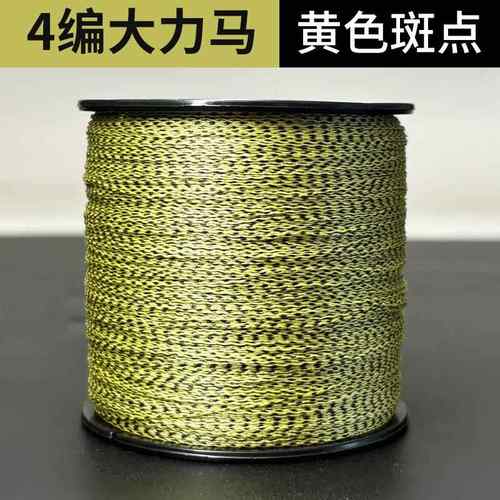 斑点大力马绑钩专用线钓组反底钓组配件4编8编迷彩花线 - 图1