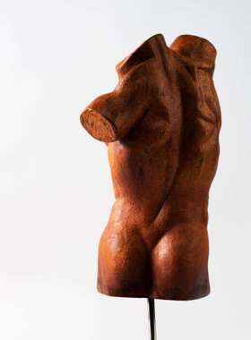 现代轻奢玄抽象艺术人物雕塑创摆GT-A070件桌面关客厅样意装板间