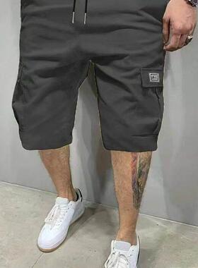 Men’s 4-Pack Cargo Straight-Leg Shorts – Casual, Fashionab