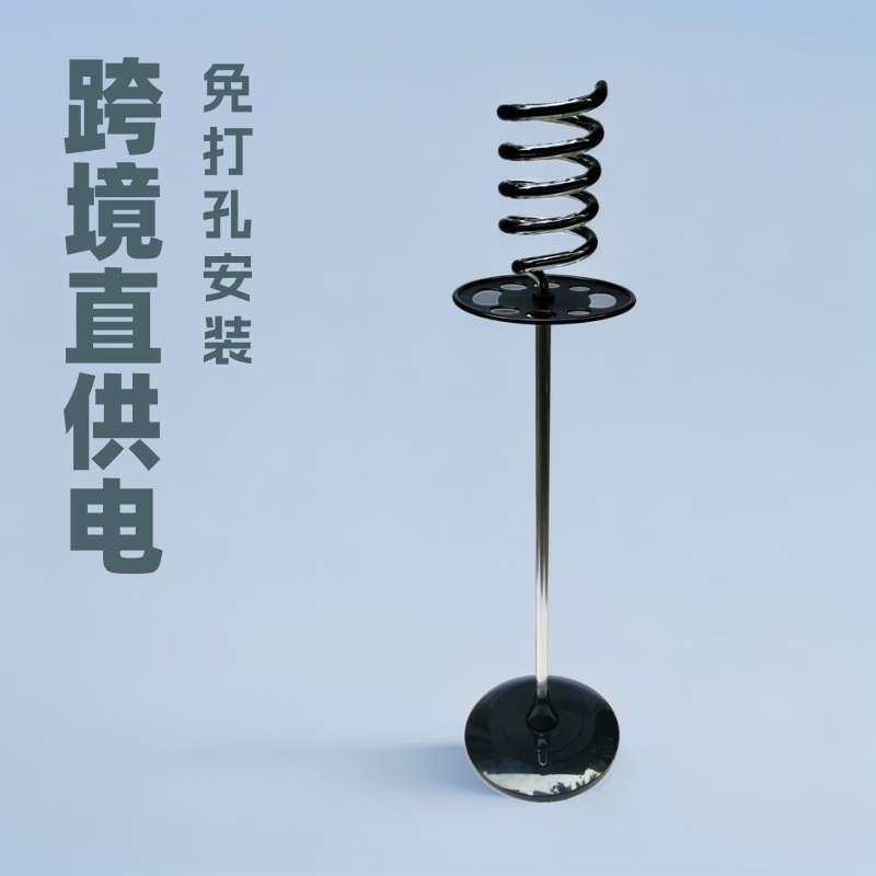 直供电吹风机支架发廊立式吹风筒落地架子美发店免打孔水泥底,淘宝优惠券,粉丝福利购,淘宝优惠卷