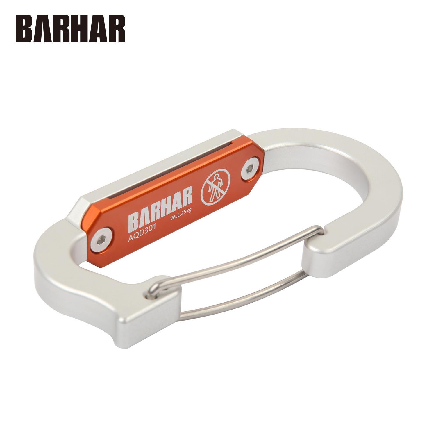 New outdoor equipment rack mountaineering and rock climbing 25KN tool hook safety belt quick-hook buckle high-operation rescue hook