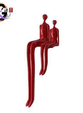 抽象大长腿人物雕塑样板房酒店大堂创意吹拉弹跳艺术摆件现代轻奢