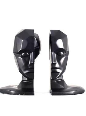 头像书挡人头书档摆件 维纳斯女神后现代几何书靠样板房软装饰品