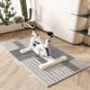 Gym spinning bicycle silent shock-absorbing anti-slip mat home simple bedroom bedside blanket washable balcony bay window mat