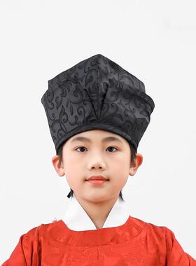 汉服帽子东坡帽东坡巾唐宋明制春秋书生秀才四方平顶帽男居士儒巾