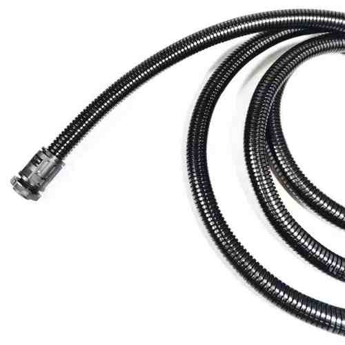 PA尼龙波纹管电线软管穿线黑塑料电工套管尼龙螺纹管保护管可开口 - 图2