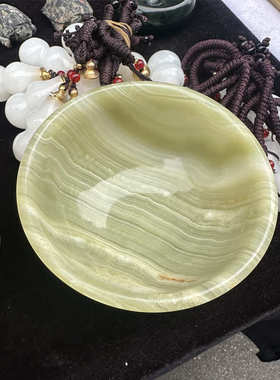 厂家批发阿富汗玉青花玉碗 主人杯功夫品茗茶碗 摆件玉工艺品直播