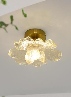花朵花瓣过道灯走廊现代简约阳台灯楼梯衣帽间入户吸顶灯具casagd
