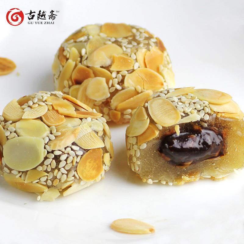 古越斋 金色年华 巧克力味糕点麻薯零食特产婚宴自助餐点心