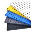 Hole plate storage rack square hole punching hardware storage display metal tool hanging plate