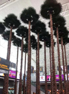 定制仿真棕榈树 大型假树仿真绿植假树景观装饰主题公园造景假树