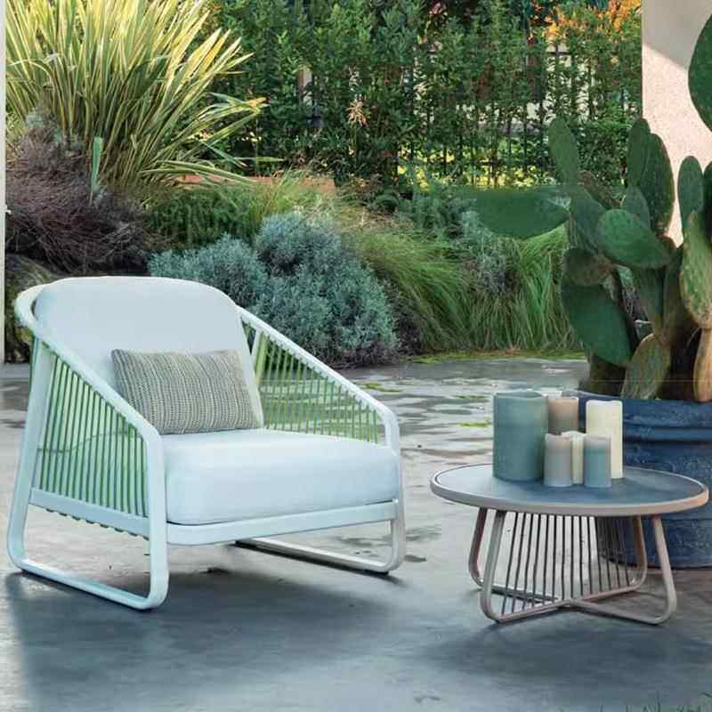 户外藤编沙发庭院外别墅意61室花园露台防休闲防晒水创家具茶几组 - 图1