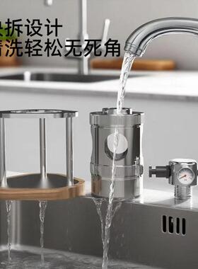 查实米微气动咖啡机户外便携意式浓缩咖啡机公露营通勤家用小型
