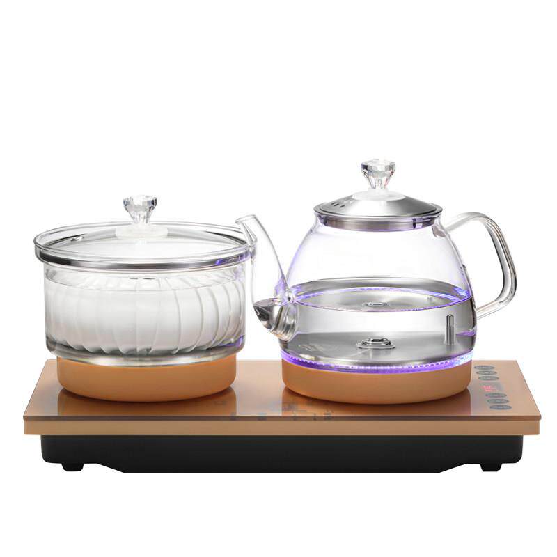 Fully automatic bottom kettle electric kettle set pumping water tea set 37*23 built-in electric tea stove