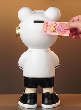 暴力熊大号摆件高级感小众客厅轻奢高档酒柜电视柜玄关家居装饰品