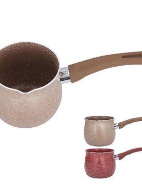 Mini Milk Pan Warmer Coffee Pot Non Stick Single Handle for