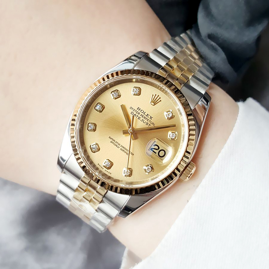 98新Rolex/劳力士手表男士公价10.4万日志型腕表自动机械表116233 - 图1