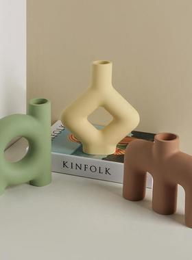 NICEMOON北欧ins陶瓷组合花瓶居家玄关餐桌橱窗装饰摆件乔迁礼物