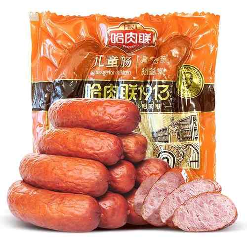哈肉联 哈尔滨红肠特产 东北风味腊肠开袋即食儿童肠360g袋装 - 图3