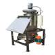 Dust-free feeding machine sealed mixed rust feeding station food powder granules steel manual pouring table feeding silo