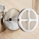 Milk frother, manual milk frother, double-layer filter, stainless steel milk frother, milk frother, milk vat, coffee utensils