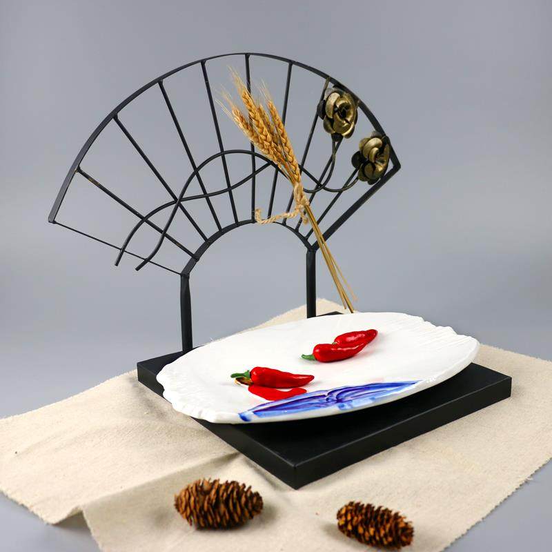 休闲 农场特色酒店餐具铁艺摆盘创意主题饭厅饭店意境菜分子美食,淘宝优惠券,粉丝福利购,淘宝优惠卷