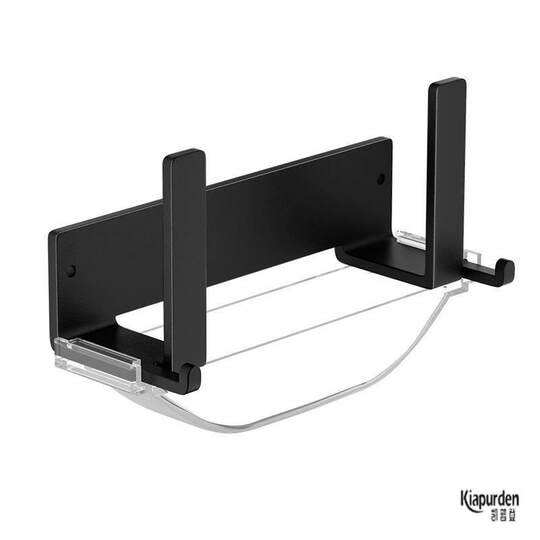 No punching rolling pin kitchen wall hanging rack for hanging pot lids rack storage rack water tray storage supplies