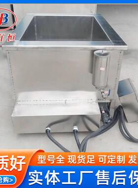 翻筐猪头肉卤煮锅电加热猪脸大骨头方形卤煮锅自动出料煮锅