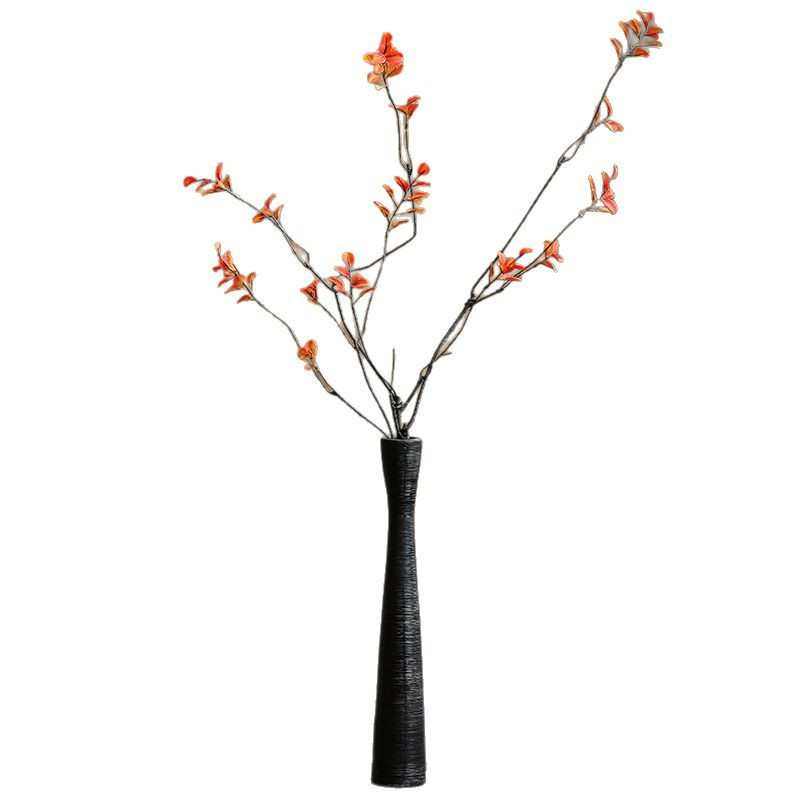 玄关装饰摆件入户电视柜细长细口细高花瓶家居饰品艺术高级感40cm,淘宝优惠券,粉丝福利购,淘宝优惠卷