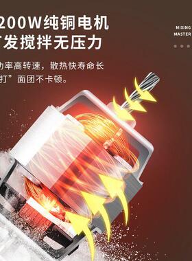 美规跨境和面机多功能立式搅拌机欧规英规家用厨师机台式打蛋器