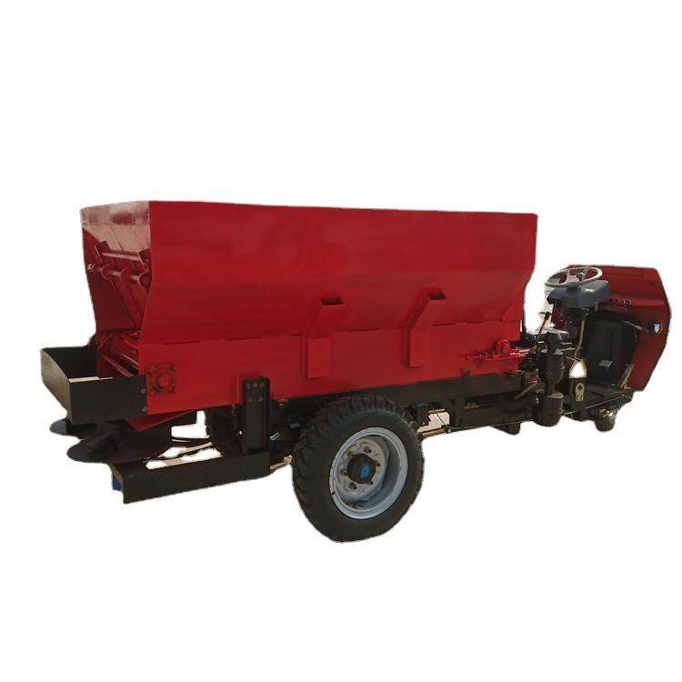 SJ-28柴油三牛轮液压撒粪车 马力干湿两2用粪粪羊粪猪粪扬机,淘宝优惠券,粉丝福利购,淘宝优惠卷