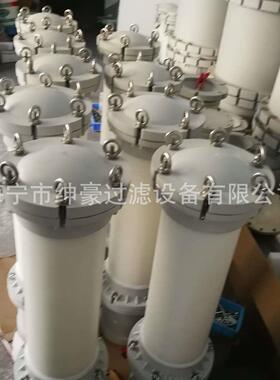 pp聚丙烯塑料过滤器硫酸芯式精密耐强酸化工滤芯耐腐蚀