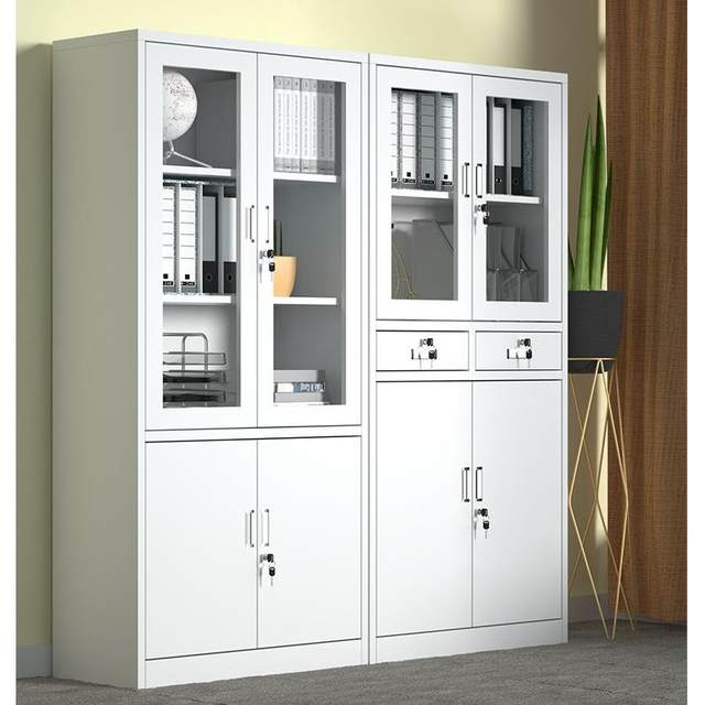 Steel IXD storage file cabinet file storage voucher iron information office cabinet password computer desk