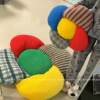 Ancient flower futon hair cushion sand/floor tatami round cushion bay window living room bedroom bedroom home for lazy people