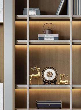 北简现代折酒纸几何马摆件创意客厅书房TYA装饰柜约摆欧设店软装