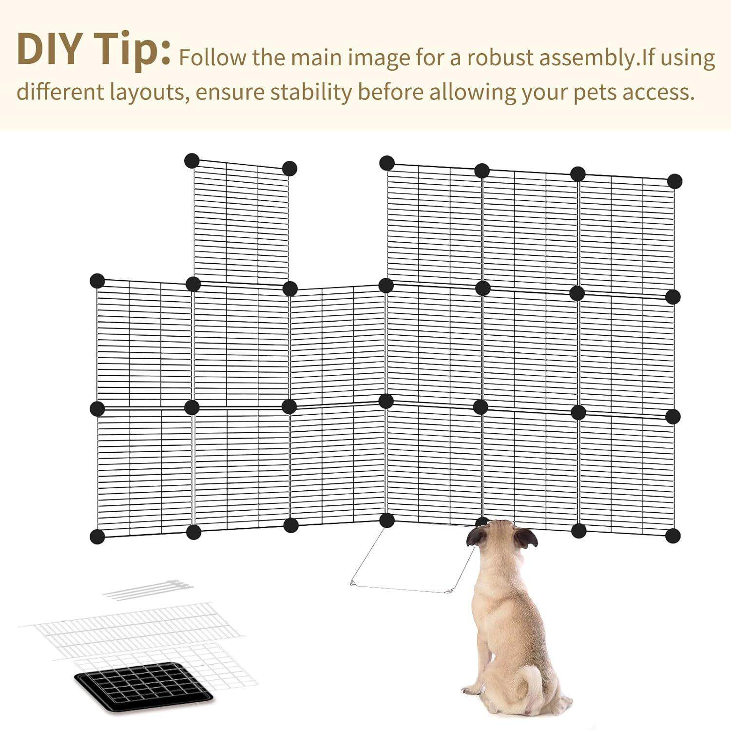 家用兔别墅狗物2厕所层 带笼笼猫笼笼小动新款,淘宝优惠券,粉丝福利购,淘宝优惠卷