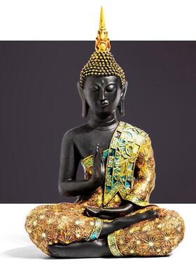 10/16cm Mini Buddha Statue Thailand Buddha Sculpture Green R