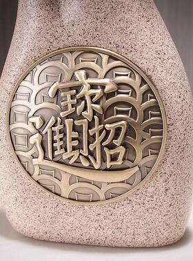 招财福气亲子猫咪摆件电视柜酒柜隔断玄关家居装饰品开业桌面礼品